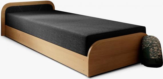 Foto PACK CAMA JUVENIL CON ARCÓN Y COLCHON INCLUIDO MODELO PARYS