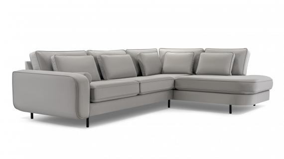 Photo SOFÁ RINCONERA GRANDE I PATAS ALTAS I FILIP GRIS OSCURO