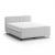 Cama 140/160/180 x 200 + colchón + topper + almacenaje - LAMELLO Gris claro