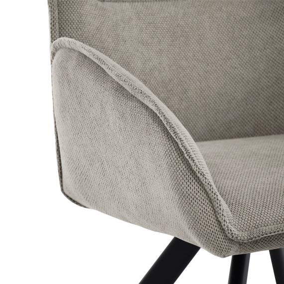 Foto SILLA GIRATORIA Beige Grisáceo - ZERRA