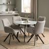 Foto SILLA GIRATORIA Beige Grisáceo - ZERRA