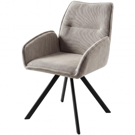 Foto SILLA GIRATORIA Beige Grisáceo - ZERRA