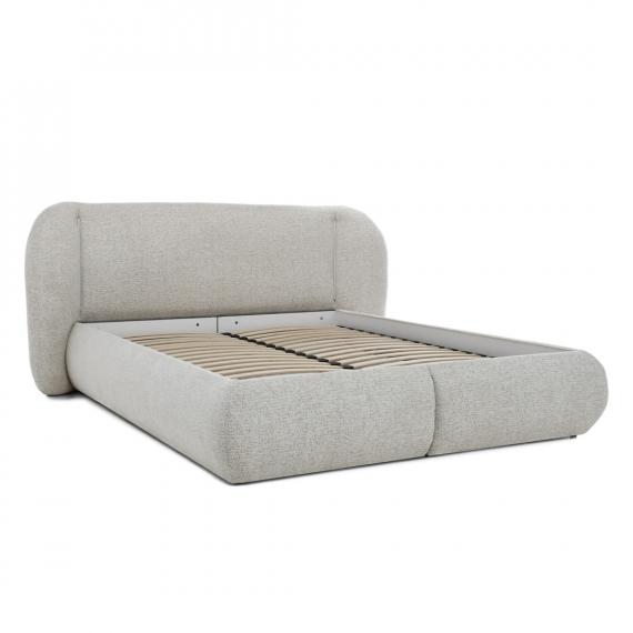 Foto Cama con luces LED crema - COCO