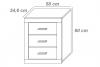 Photo Double Bedroom Set - Mood 1 (Andersen Pine-Grey) Lara