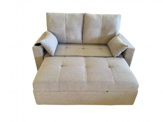 Foto Sofá cama 2 pl. moderno+USB+type-C+portavasos - Costa ll