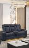 Foto Sofa relax electricos reclinables - altavoces con subwoofer - portavasos - cargador inalambico - luces LED - puerto usb - 2 plazas - gris - TEXAS