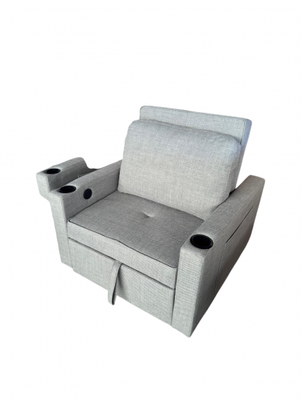 Foto Sillon cama 1 pl.  moderno+USB+type-C+portavasos - Costa R 1 plaza
