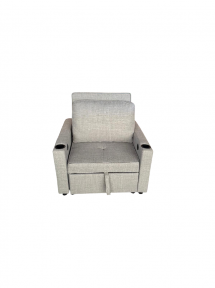 Foto Sillon cama 1 pl.  moderno+USB+type-C+portavasos - Costa R 1 plaza