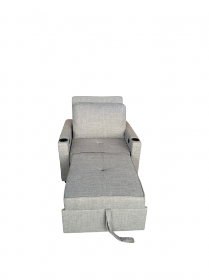 Foto Sillon cama 1 pl.  moderno+USB+type-C+portavasos - Costa R 1 plaza