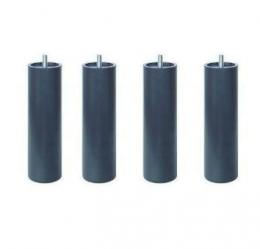 Pack 4 Patas Cilindricas 25 cm