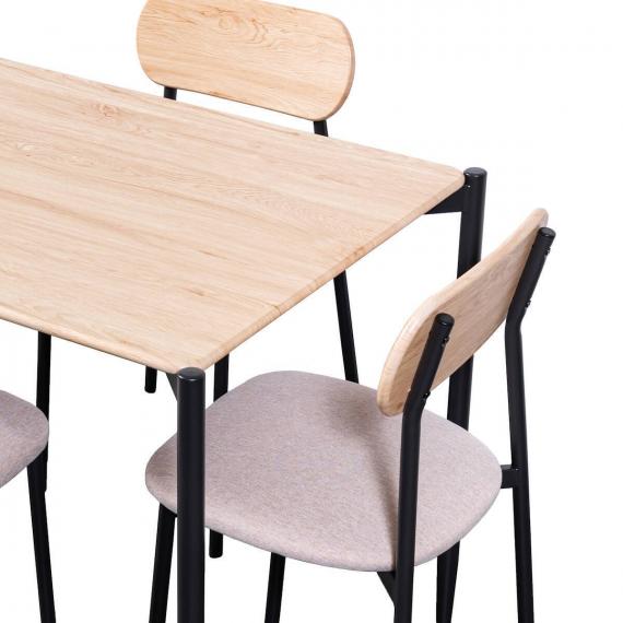 Foto CONJUNTO MESA + 4 SILLAS - NAEBA
