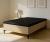 CANAPE 135X190 T/3D NEGRA RUMBERA MOD.RUMBERO ROBLE AURORA