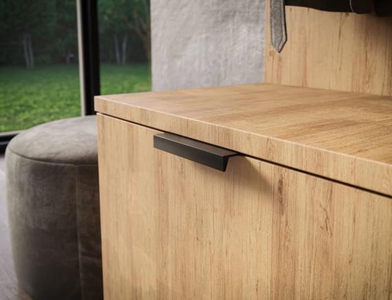 Foto Mueble recibidor Roble Artesanal  - Oturra