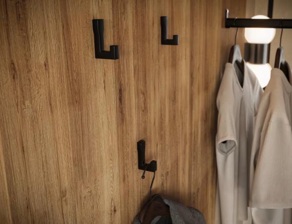 Foto Mueble recibidor Roble Artesanal  - Oturra