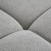 Photo Corner Sofa with Electric Sliding Seat Cream – Vento