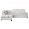 Photo Corner Sofa with Electric Sliding Seat Cream – Vento