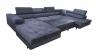 Foto Sofa cama - dos arcones - 350x200 - gris - ANTON U