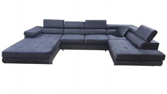 Foto Sofa cama - dos arcones - 350x200 - gris - ANTON U Foto Sofa cama - dos arcones - 350x200 - gris - ANTON U