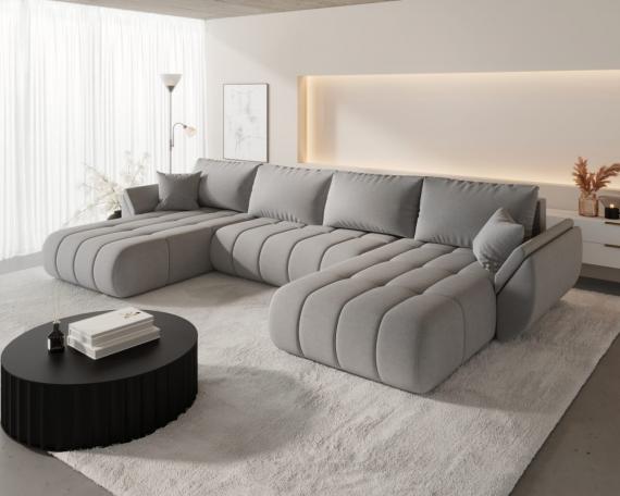 Foto Sofá Cama Panorámico Premium  Tokyo U  – Confort Gigante y Estilo Vanguardista