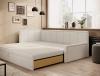 Foto Sofá cama - blanco - 214 cm - FULGEO