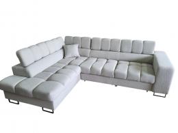 Sofá cama+arcon - 271x202 blanco DUBAI L