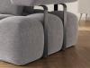Foto Sofá Rinconera con Asiento Extensible Eléctrico – Levvi | Tela Gris