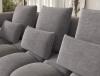 Foto Sofá Rinconera con Asiento Extensible Eléctrico – Levvi | Tela Gris