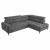 Corner Sofa with Electric Sliding Seat Anthracite – Vento