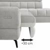 Foto Sofá Rinconera con Asiento Deslizante Eléctrico Anthracite – Vento