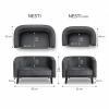 Photo PET SOFA BED NESTI DARK GRAY