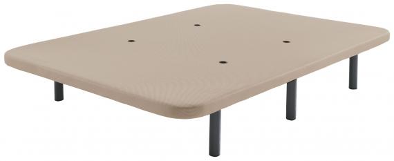 Foto Base tapizada con barras de acero 135x190 + 6 patas – Bazio