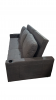 Foto Sofá cama 3 pl. moderno+USB+type-C+portavasos - Costa R 3 plazas - gris oscuro - 210 cm