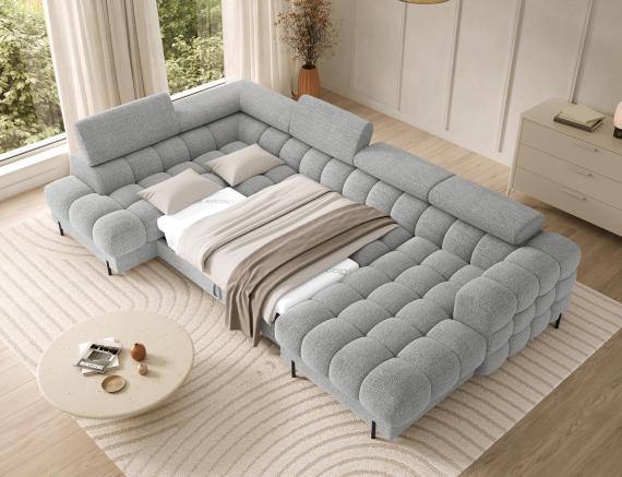 Foto SOFÁ CAMA - DOS ARCÓNES - GRIS - 355X202 -  FERARIA NUEVO 2025