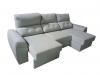 Foto Sofá Chaise Longue, reversible, brazo arcon, gris - ALBACETE 286 cm