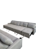 Foto Sofá cama 6 pl. moderno+USB+type-C+portavasos - Costa R 400 cm
