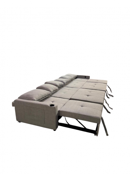 Foto Sofá cama 6 pl. moderno+USB+type-C+portavasos - Costa R 400 cm