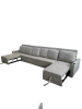 Foto Sofá cama 6 pl. moderno+USB+type-C+portavasos - Costa R 400 cm