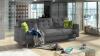 Foto Set Asgard 3 + 1 sofa cama+sillon, gris oscuro