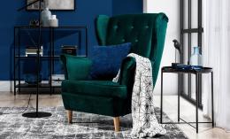 Sillón - AROS 1F, Verde oscuro