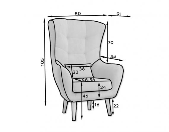 Foto Sillón - ARTI Gris claro