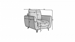 Sillón - SILVA, Rosa