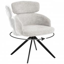 SILLA GIRATORIA Crema claro - TUSO