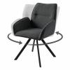 Photo CHAIR SWIVEL Graphite Grey - ZERRA