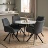 Photo CHAIR SWIVEL Graphite Grey - ZERRA