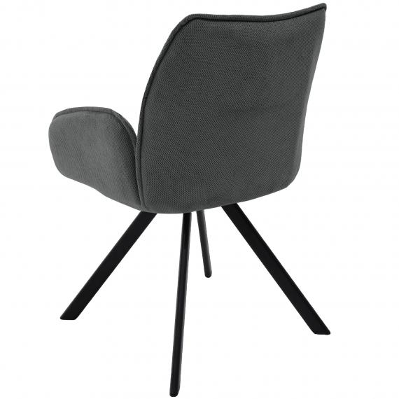 Photo CHAIR SWIVEL Graphite Grey - ZERRA