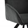 Photo CHAIR SWIVEL Graphite Grey - ZERRA