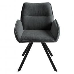 CHAIR SWIVEL Graphite Grey - ZERRA