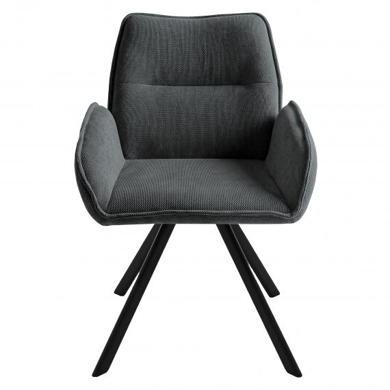 Photo CHAIR SWIVEL Graphite Grey - ZERRA