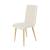 Silla moderna - MAPA 4 unidades, Beige