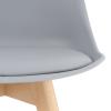 Foto Sillas  (Pack de 4 sillas) -  FINA, gris